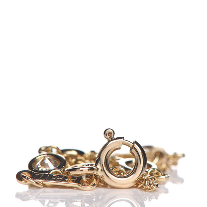 Tiffany 18K Yellow Gold Diamond .40ctw Elsa Peretti Diamonds by the Yard Station Bracelet 4 of 8