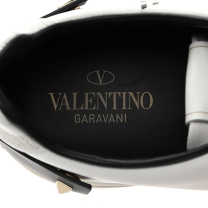 Valentino Garavani Calfskin Womens Backnet Sneakers 40 Black 8 of 10