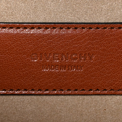 Givenchy Goatskin Suede Small GV3 Shoulder Bag Chestnut 8 of 10