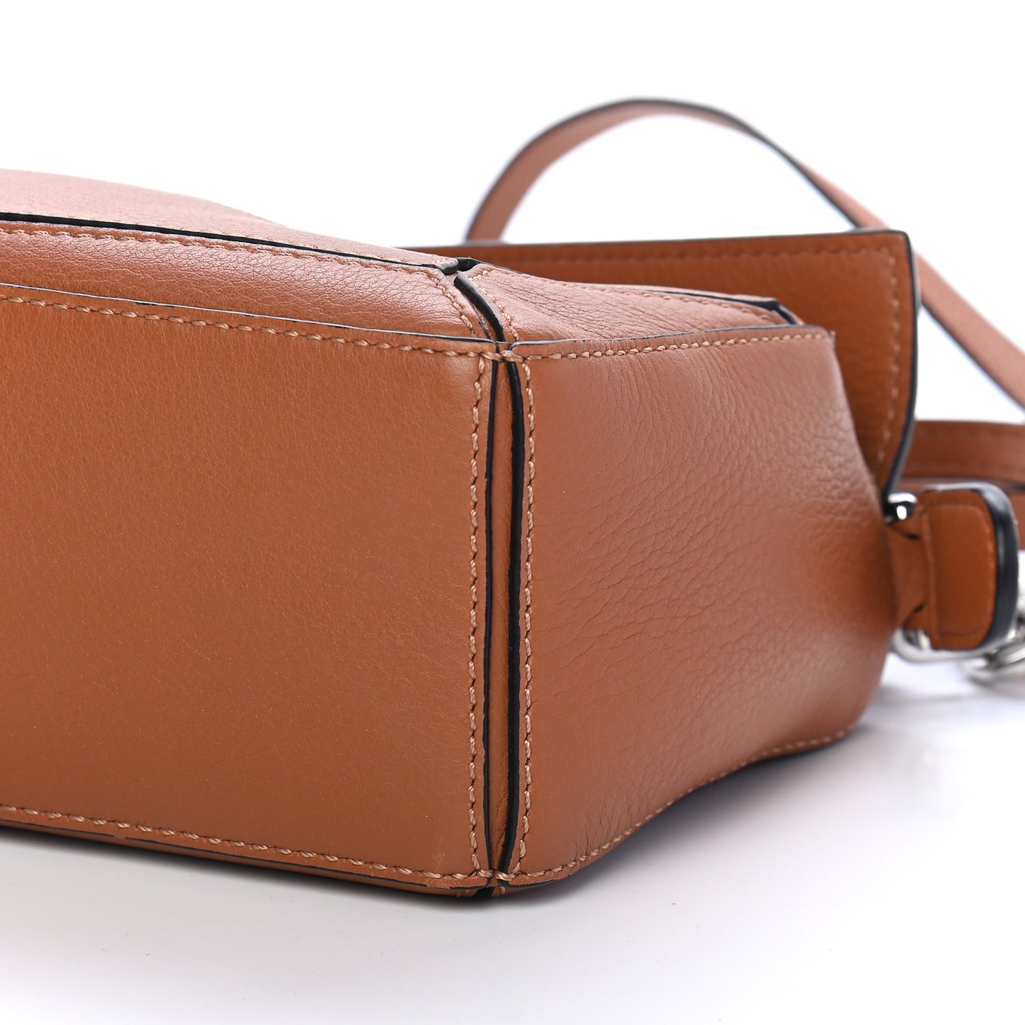 Calfskin Mini Puzzle Bag Tan