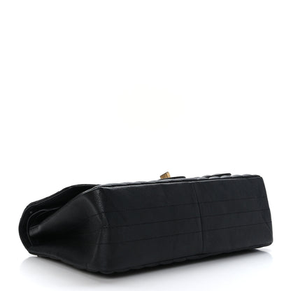 Chanel Aged Calfskin Chevron Quilted 2.55 Reissue 226 Flap Black 4 of 9