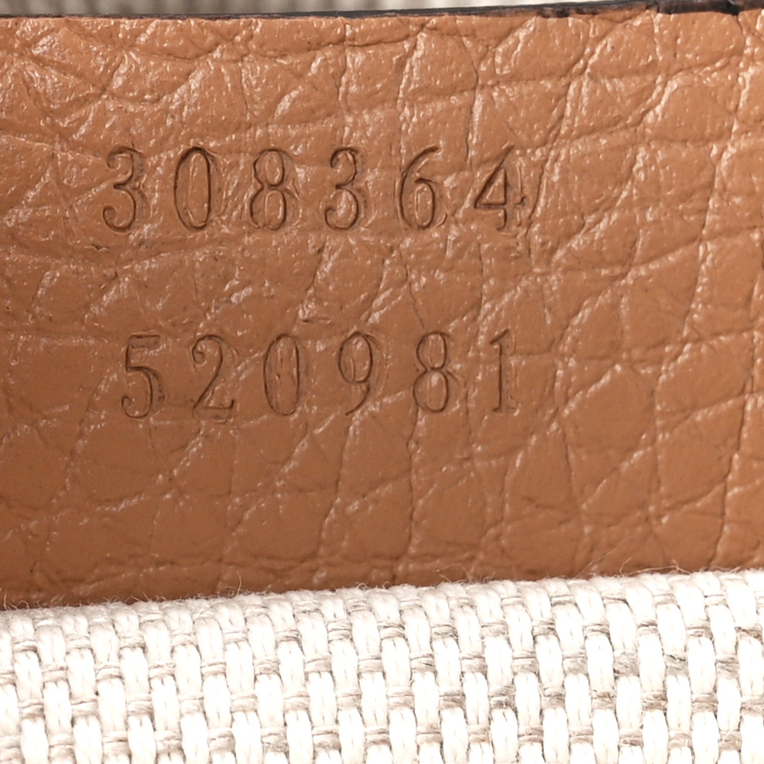 Gucci Pebbled Calfskin Small Soho Disco Bag Camelia 6 of 10