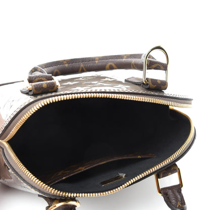 Louis Vuitton Vernis Epi Monogram Alma BB Champagne Metallise 5 of 9