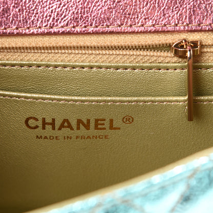 Chanel Metallic Goatskin Quilted Mini 2.55 Reissue Flap Multicolor 5 of 10
