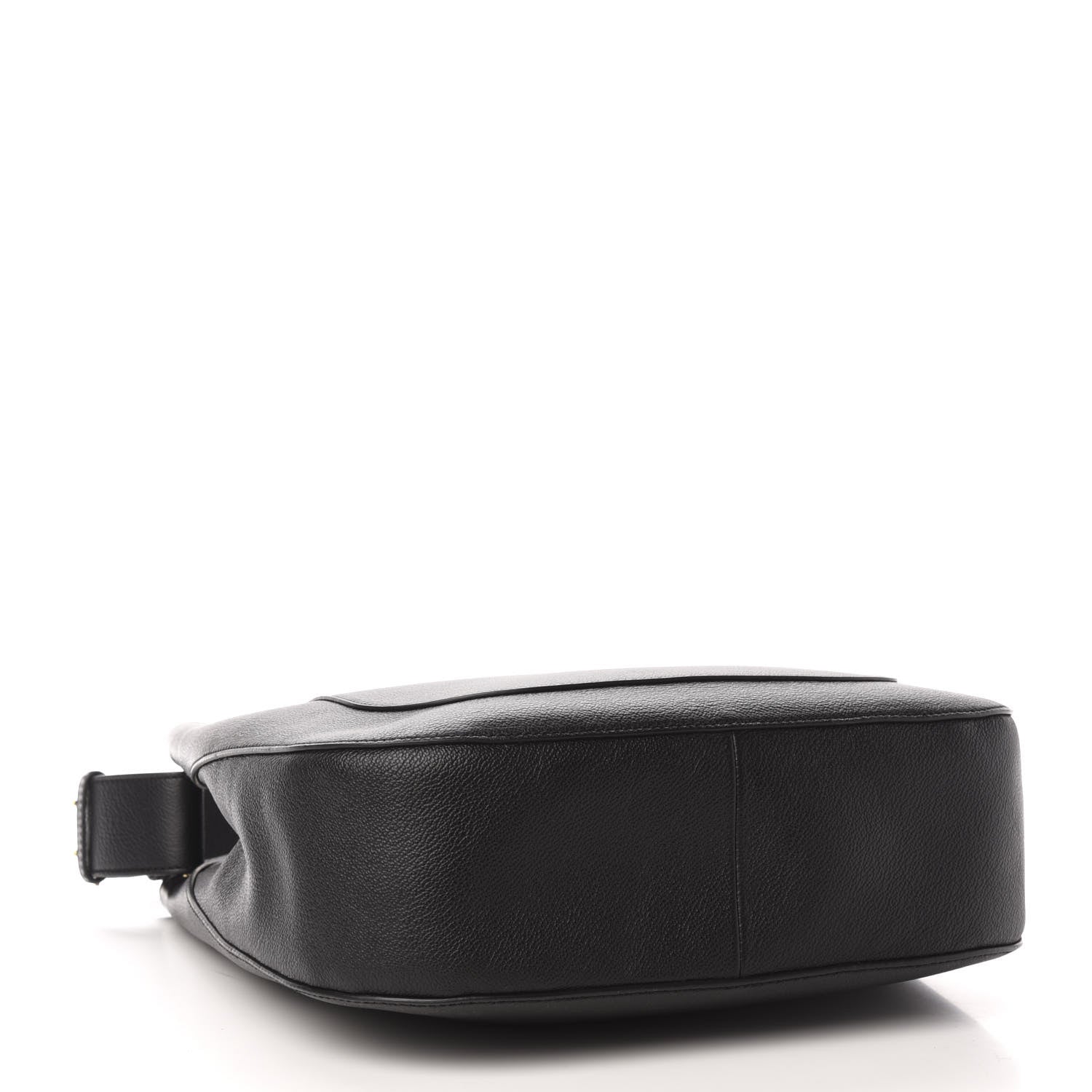 Burberry Grainy Calfskin Small Elmstone Hobo Black 4 of 10
