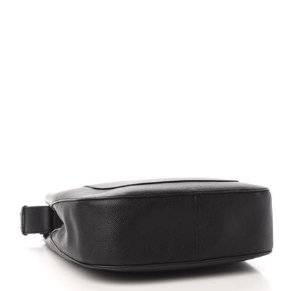 Burberry Grainy Calfskin Small Elmstone Hobo Black 4 of 10