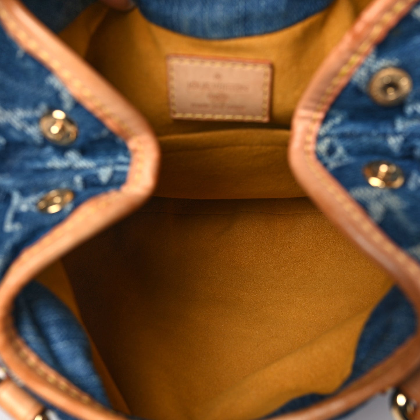 Monogram Denim Pleaty Blue