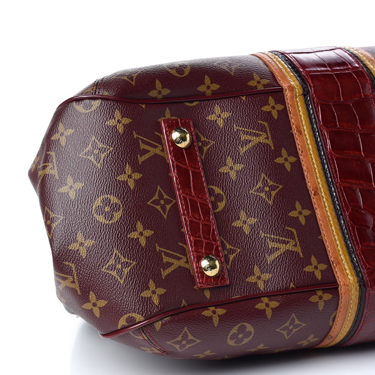 Louis Vuitton Monogram Mirage Griet Exotic Bordeaux 5 of 10