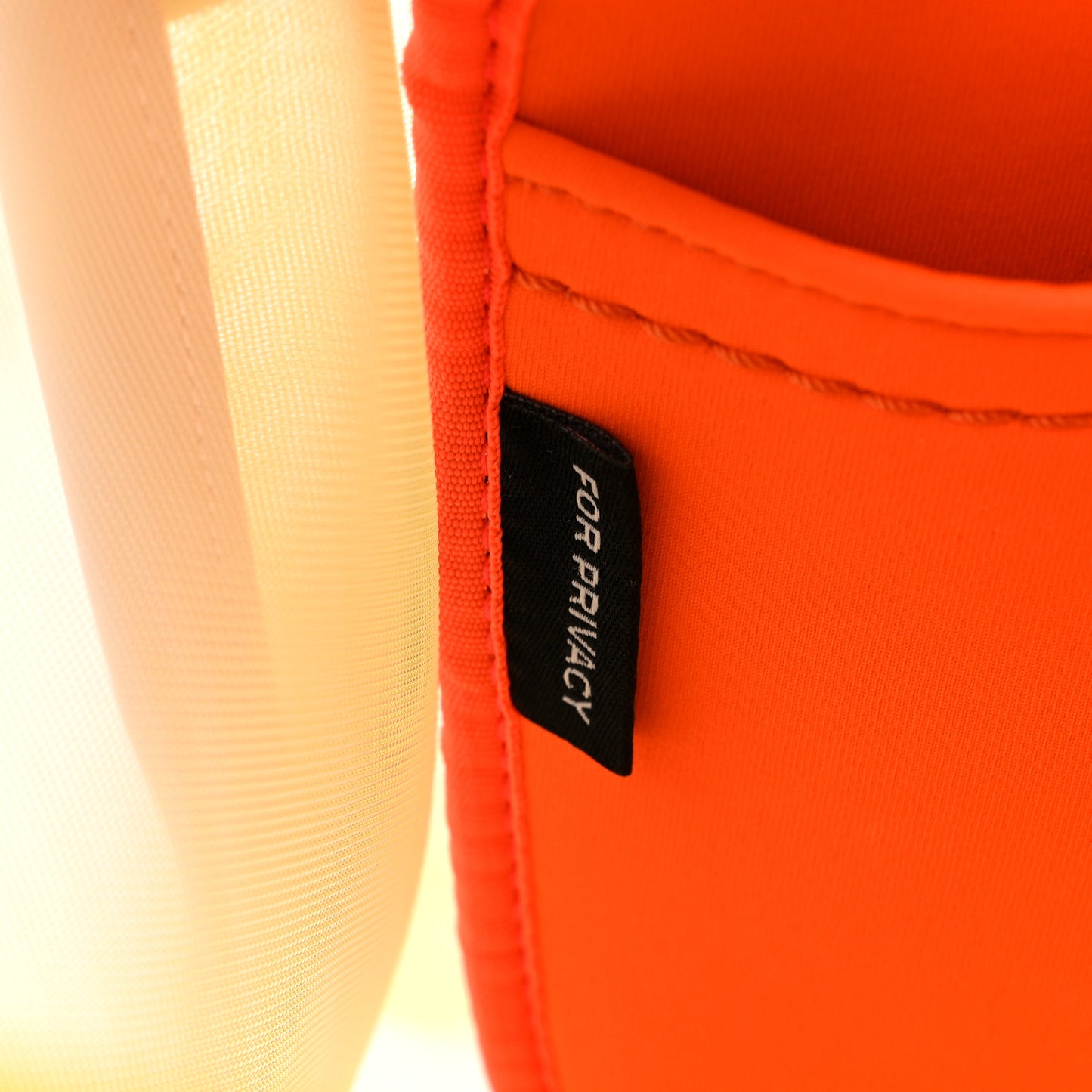 Nylon The Mesh Medium Tote Bag Yellow Multicolor
