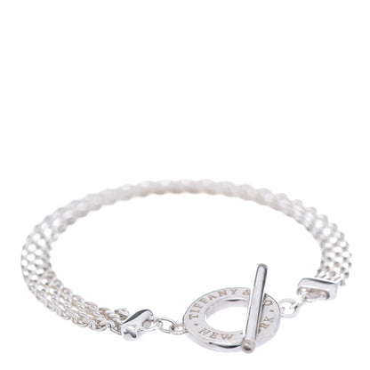 Tiffany Sterling Silver Somerset Toggle Bracelet 1 of 4