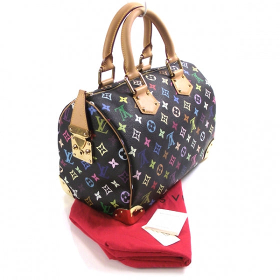 Monogram Multicolor Speedy 30 Black