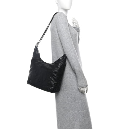 Gucci Calfskin Galaxy Hobo Black 2 of 10