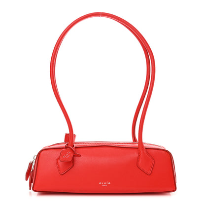 Alaia Shiny Goatskin Small Le Teckel Bag Rouge Vif 1 of 12