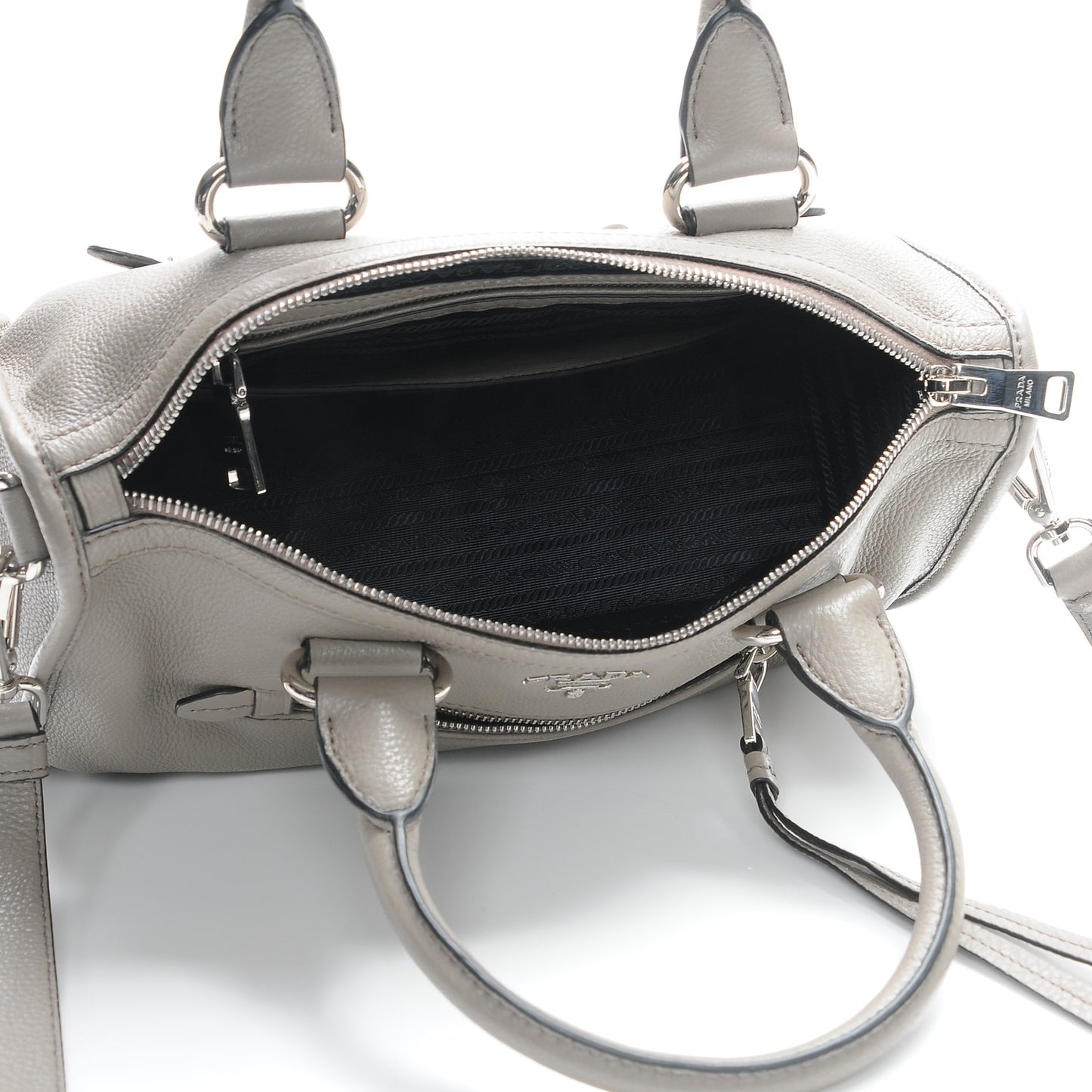 Vitello Phenix Bauletto Argilla