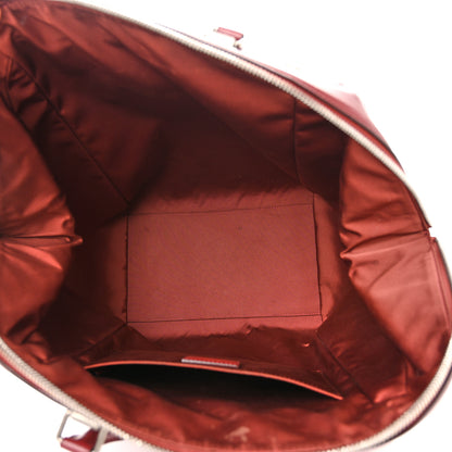 Louis Vuitton Sequin Monogram Sunshine Express North South Burgundy 5 of 11