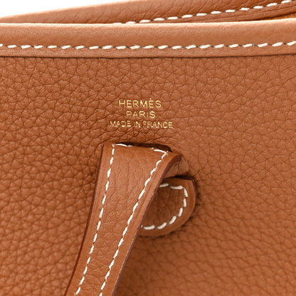 Hermes Taurillon Maurice Evelyne TPM Gold 6 of 11