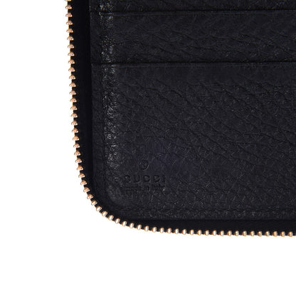 Gucci Calfskin Soho Zip Around Wallet Black 6 of 8
