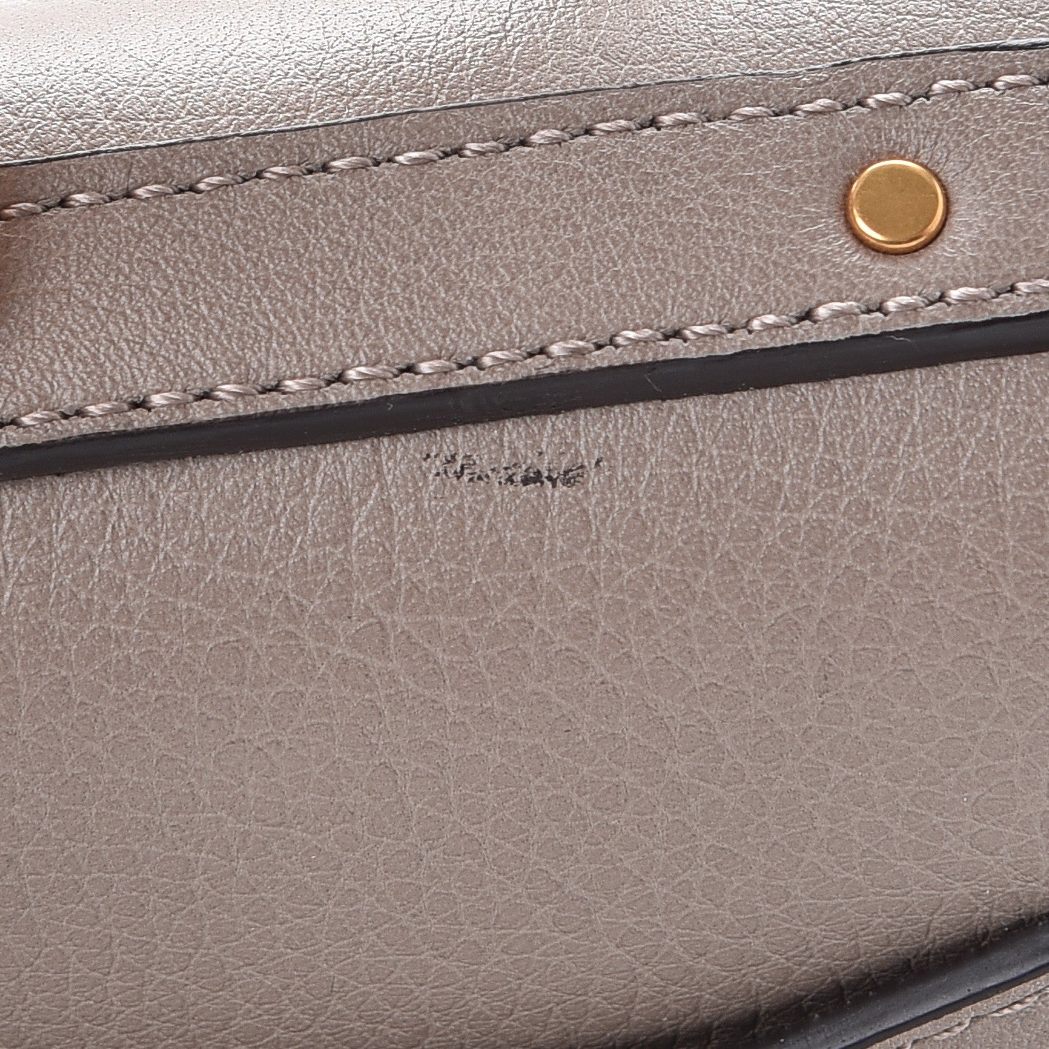 Chloe Calfskin Suede Small Nile Bracelet Bag Motty Grey 9 of 9