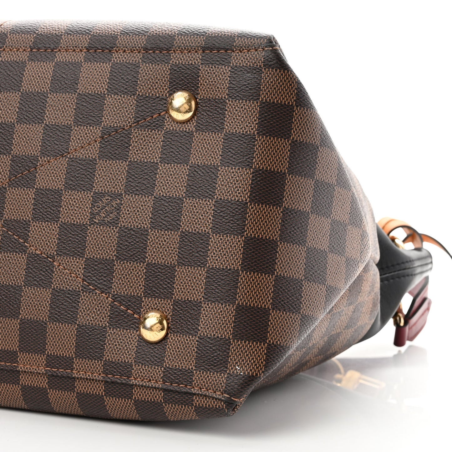 Damier Ebene Calfskin Maida Black