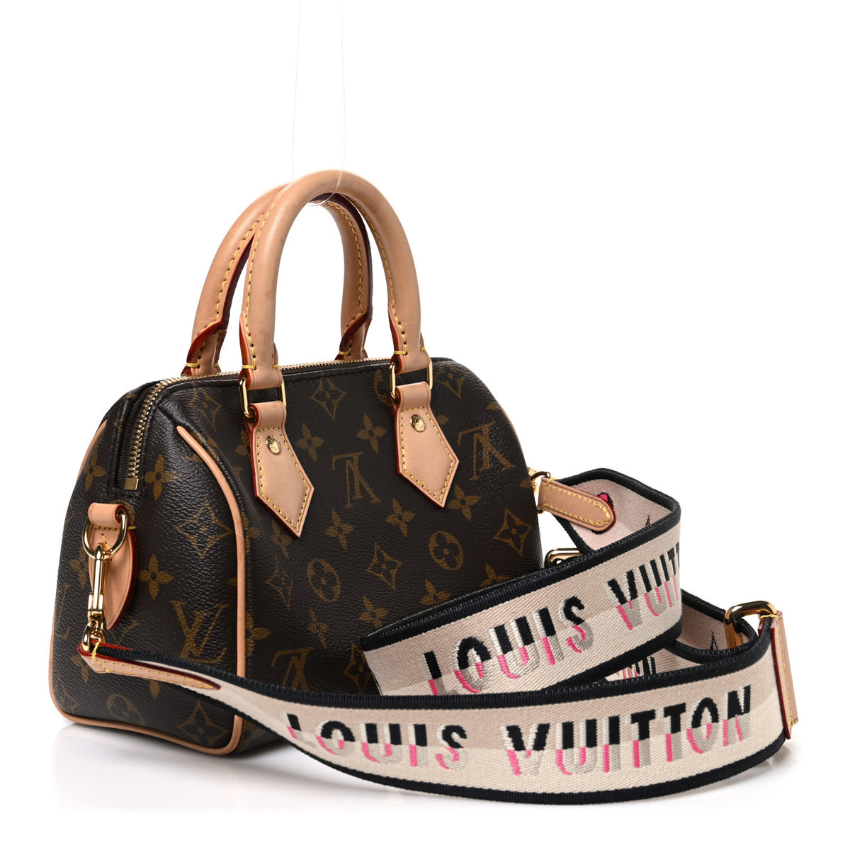 Monogram Speedy Bandouliere 20 Black