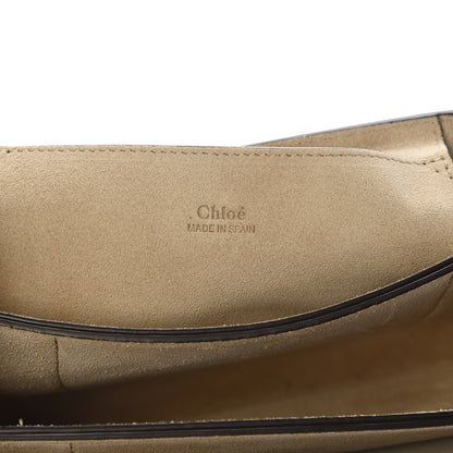Chloe Suede Calfskin Small Faye Shoulder Bag Motty Grey 5 of 8