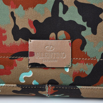 Valentino Garavani Canvas Camouflage Rockstud Messenger 7 of 12