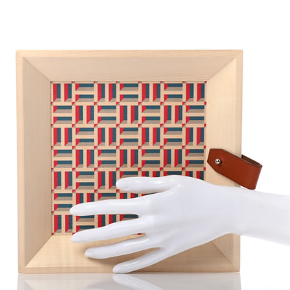 Hermes Maple Wood Natural Bridle Tibicolor Change Tray 2 of 6