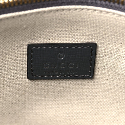 Gucci Azalea Calfskin Web Horsebit 1955 Shoulder Bag Graphite Grey 6 of 9