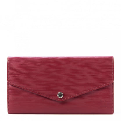 Louis Vuitton Epi Sarah Wallet NM Fuchsia 1 of 8