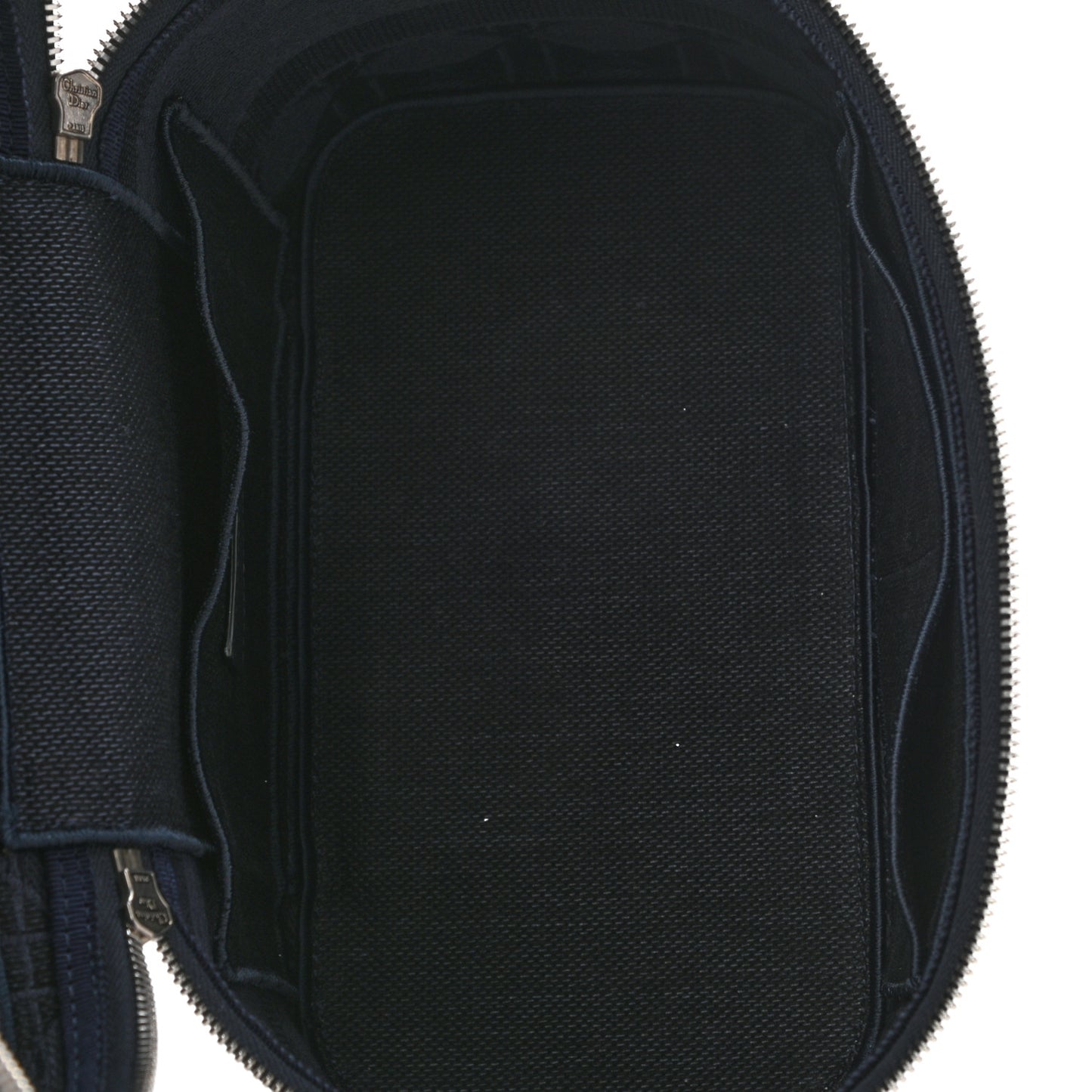 Velvet Cannage Diortravel Vanity Case Blue