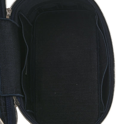 Christian Dior Velvet Cannage Diortravel Vanity Case Blue 8 of 8