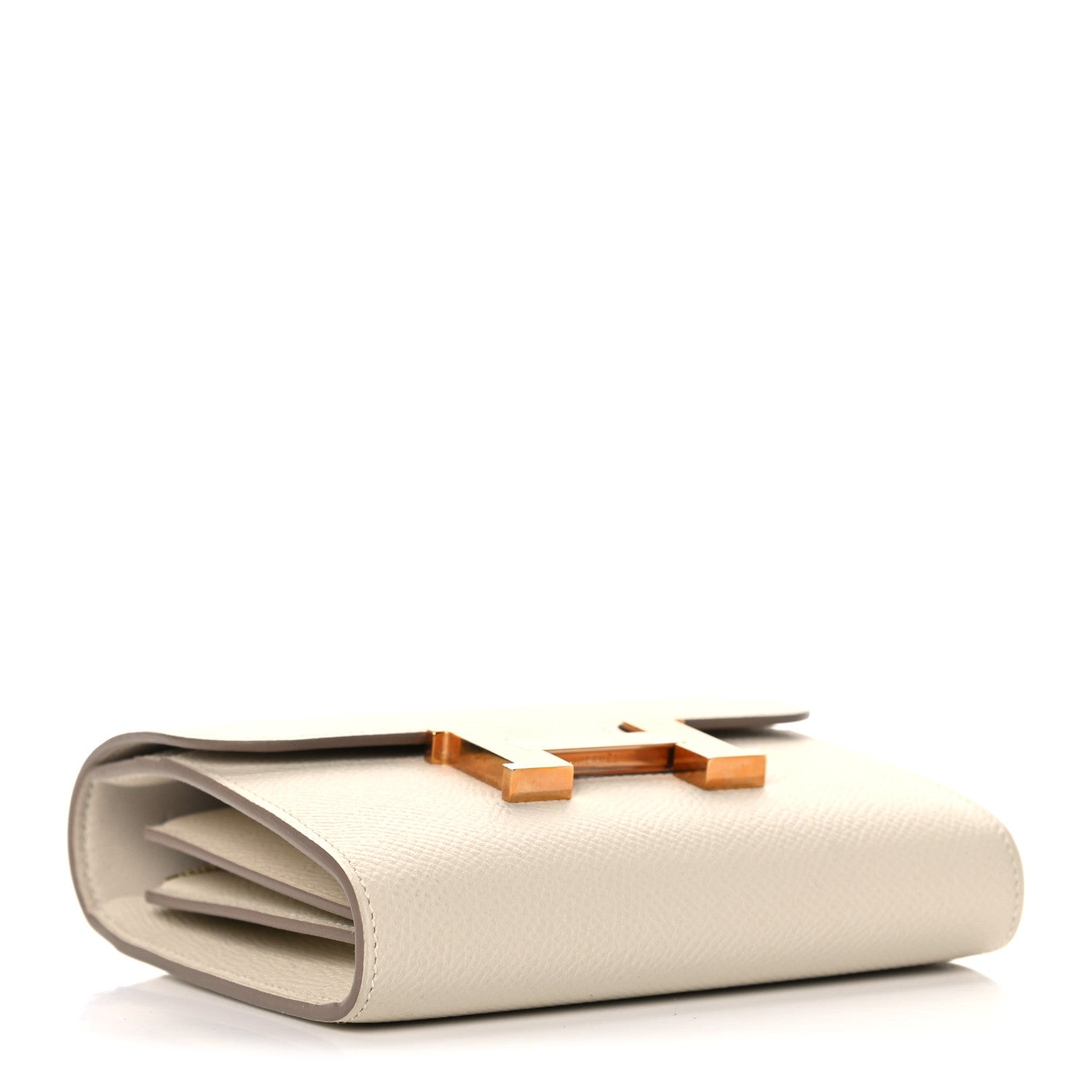 Hermes Epsom Constance Short Wallet Craie 4 of 10