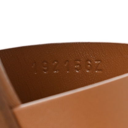 Hermes Calfskin Villa Sandals 37.5 Natural 8 of 8
