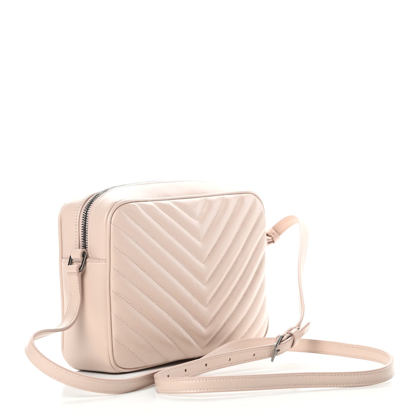 Calfskin Matelasse Monogram Lou Camera Bag Marble Pink