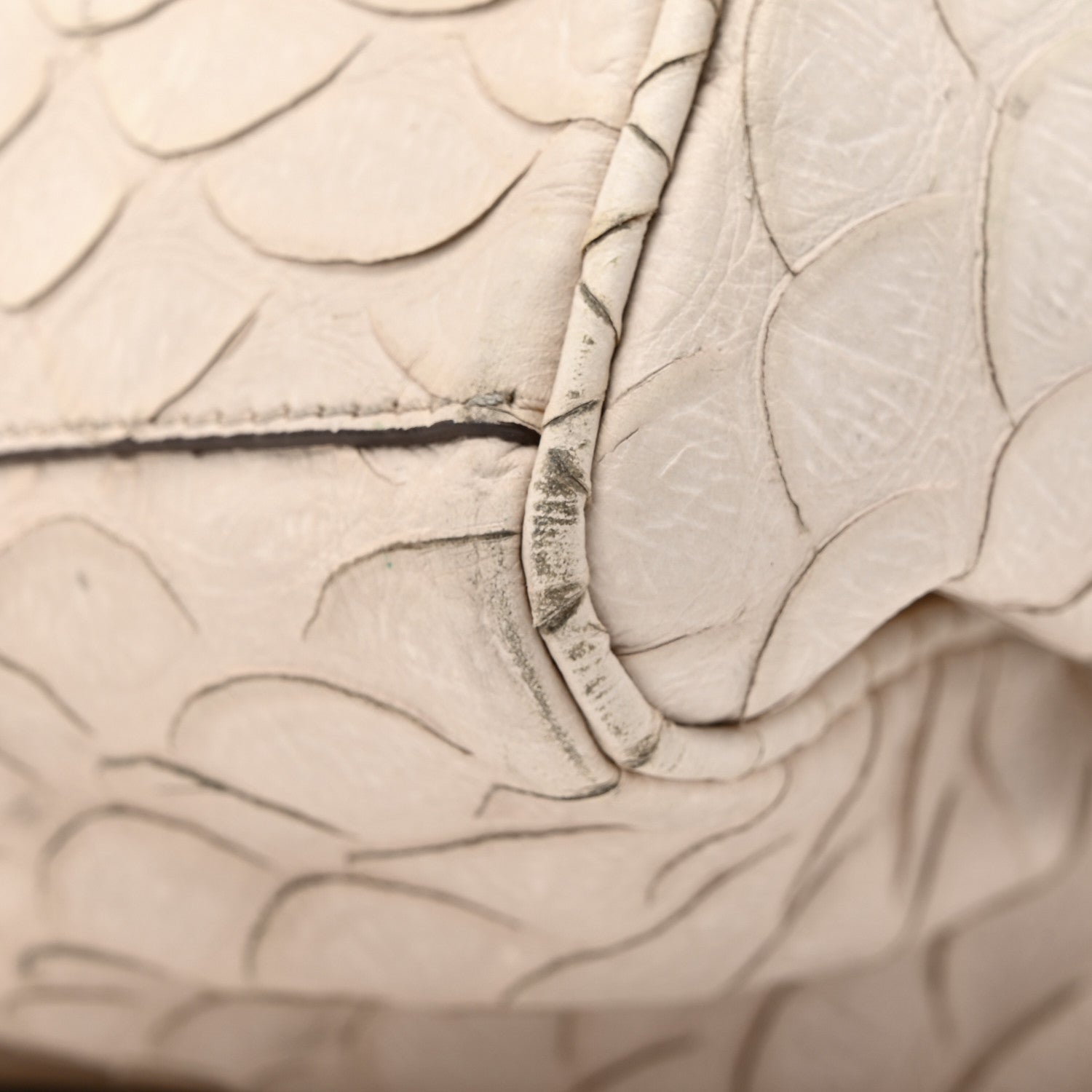 Mulberry Silky Snake Print Oversized Alexa Pebbled Beige Pink 20 of 21