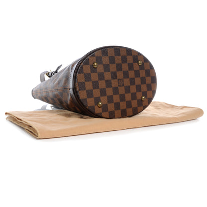 Louis Vuitton Damier Ebene Marais Bucket 23 4 of 7