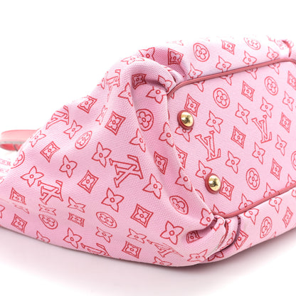 Louis Vuitton Canvas Cabas Ipanema PM Pink 10 of 11