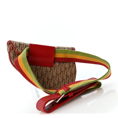 Christian Dior Monogram Rasta Saddle Belt Bag Beige 2 of 10