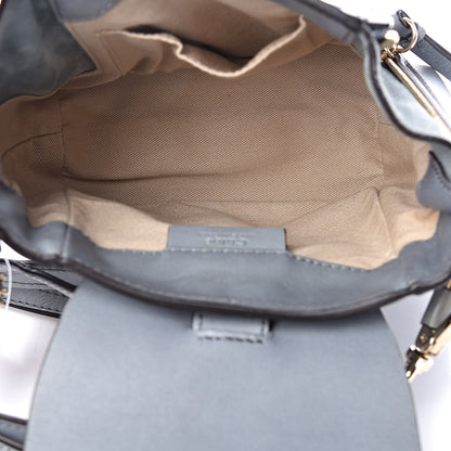 Chloe Suede Calfskin Mini Faye Backpack Cloudy Blue 6 of 15