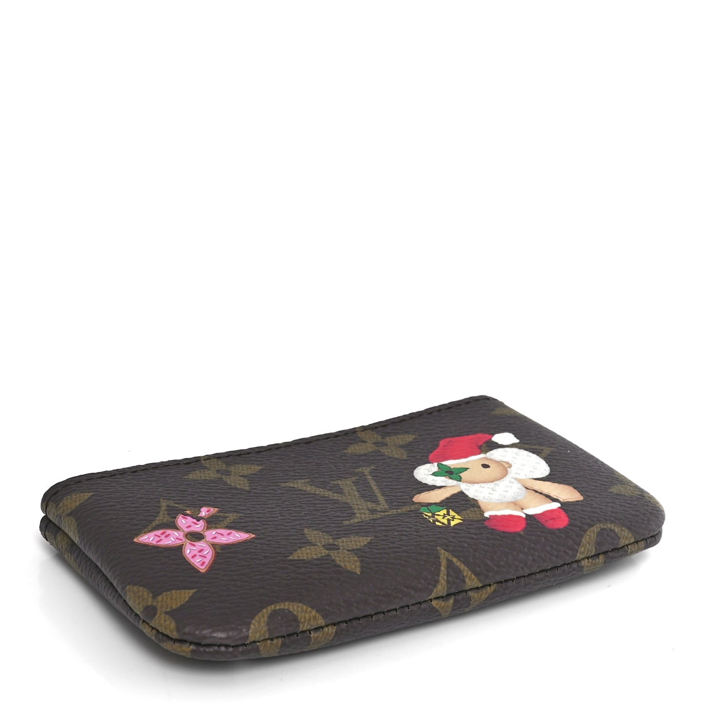 Monogram 2024 Christmas Animation Candy Factory Key Pouch Candy Red
