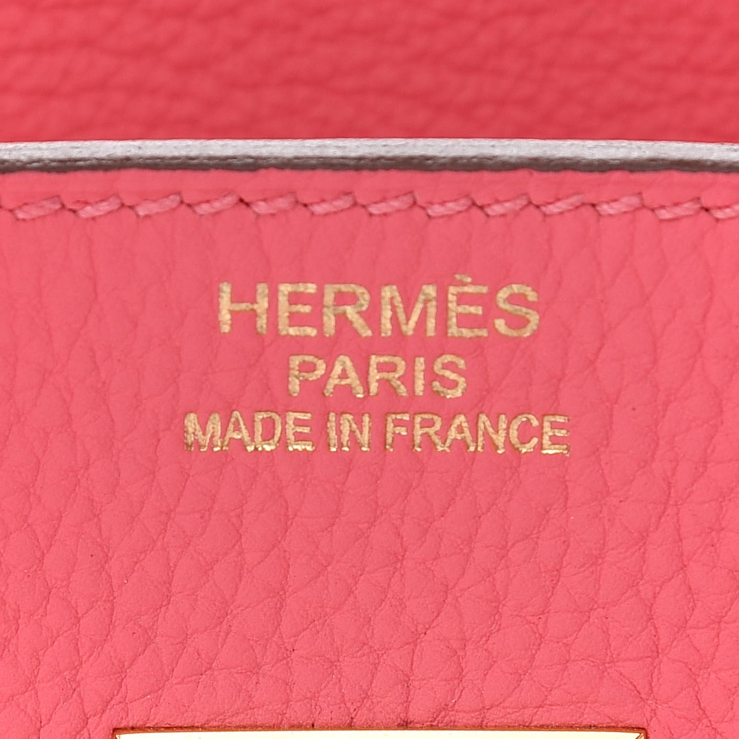 Togo Birkin 35 Rose Lipstick