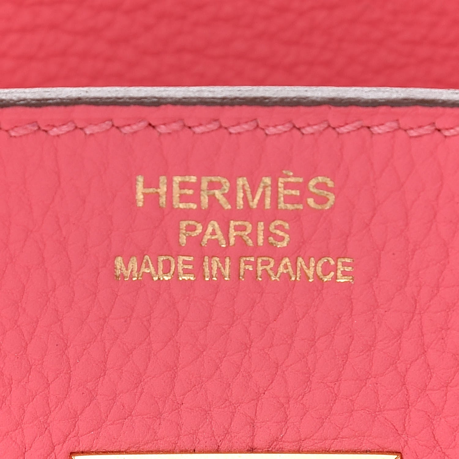 Hermes Togo Birkin 35 Rose Lipstick 6 of 11