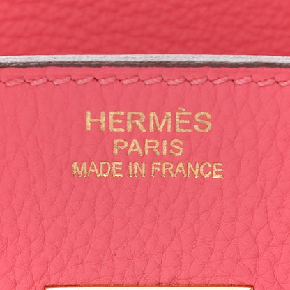 Hermes Togo Birkin 35 Rose Lipstick 6 of 11