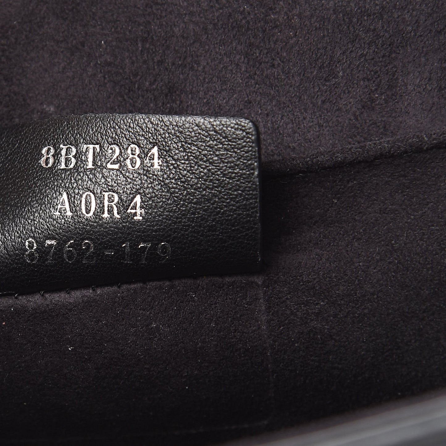 Vitello Century Velvet F is Fendi FF Kan I Shoulder Bag Black Tobacco