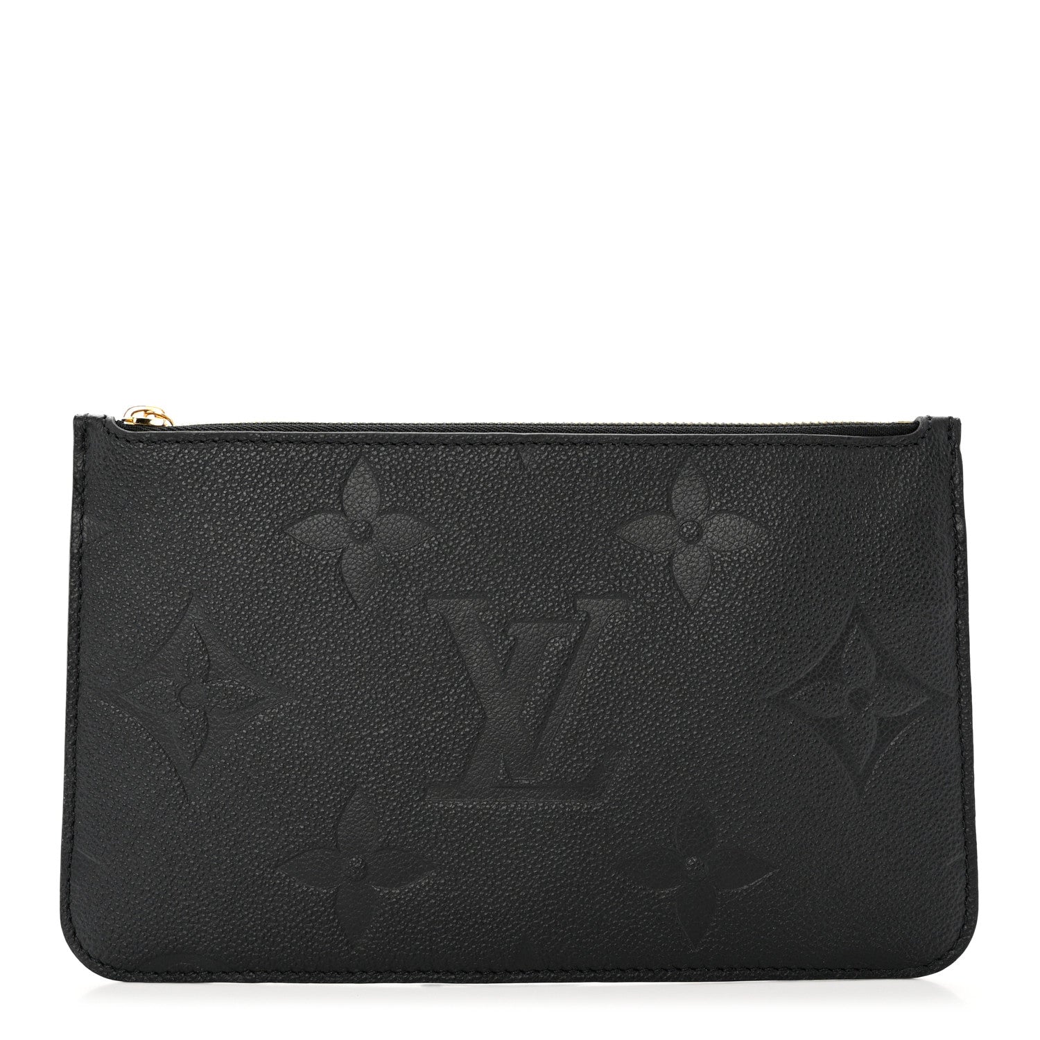 Louis Vuitton Empreinte Monogram Giant Neverfull MM Pochette Black 1 of 6