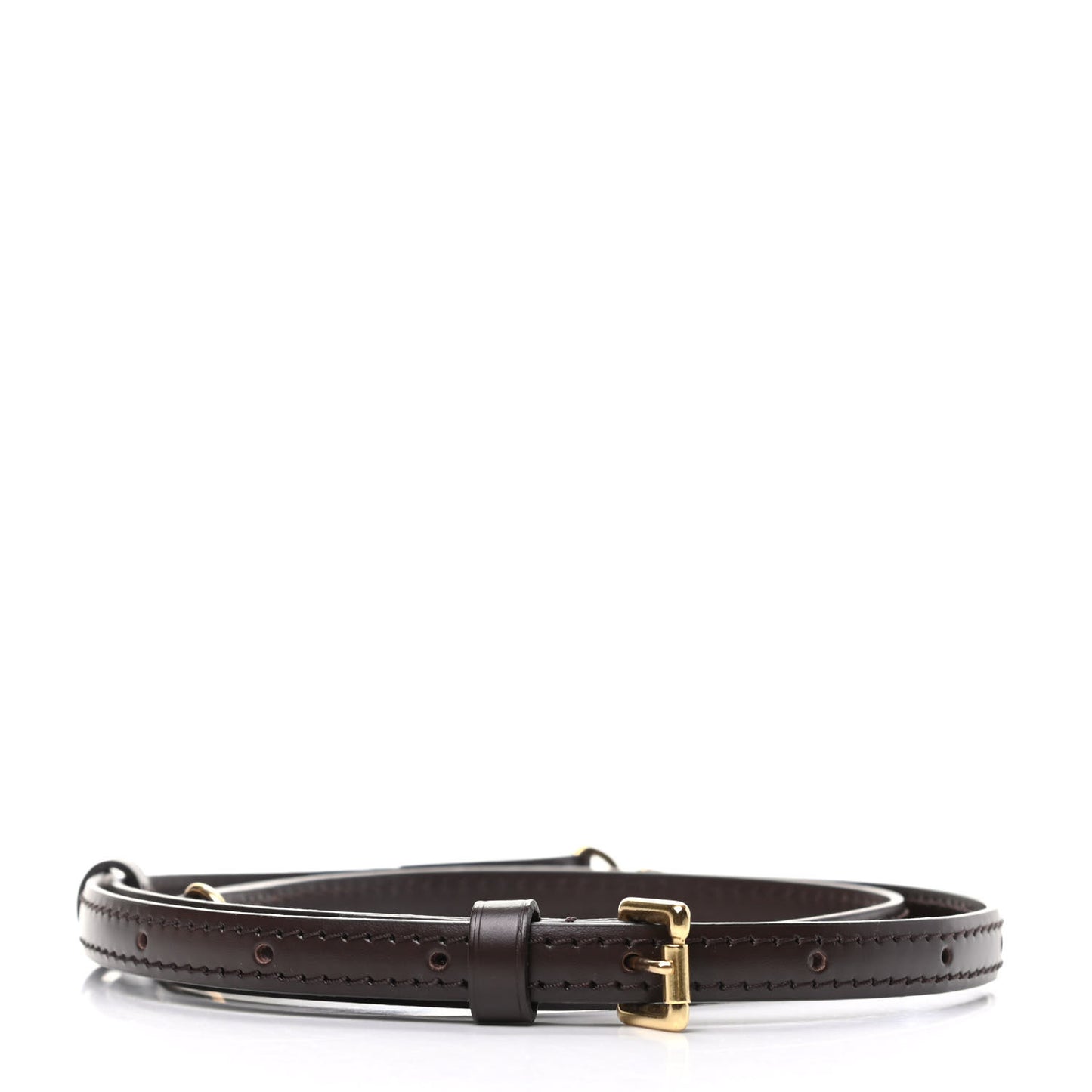 Calfskin 16mm Adjustable Shoulder Strap Brown