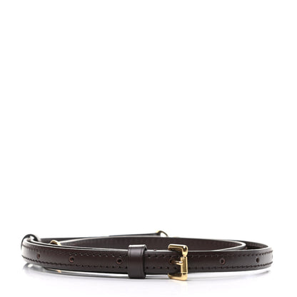 Louis Vuitton Calfskin 16mm Adjustable Shoulder Strap Brown 2 of 2