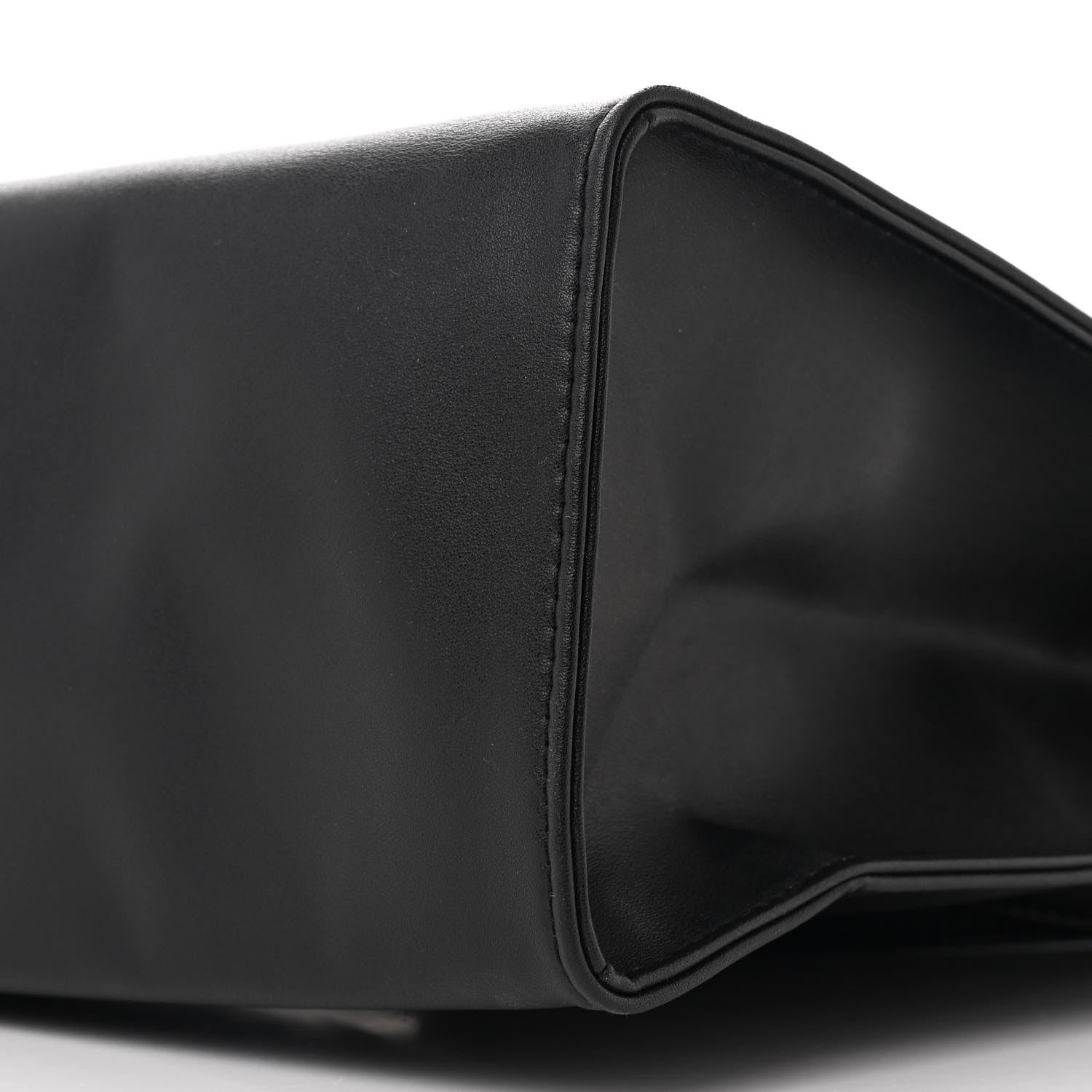 Telfar Vegan Leather Medium Shopping Bag Black 9 of 9