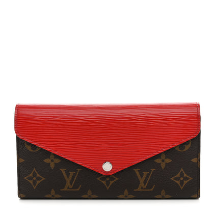 Louis Vuitton Monogram Epi Marie-Lou Long Wallet Coquelicot 1 of 7