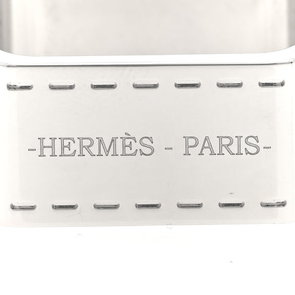 Hermes Palladium Bolduc Scarf Ring 3 of 4